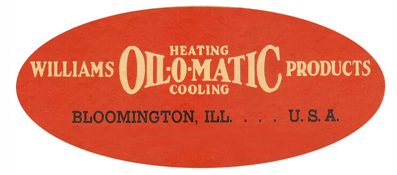 1937 Williams Oil O Matic Log