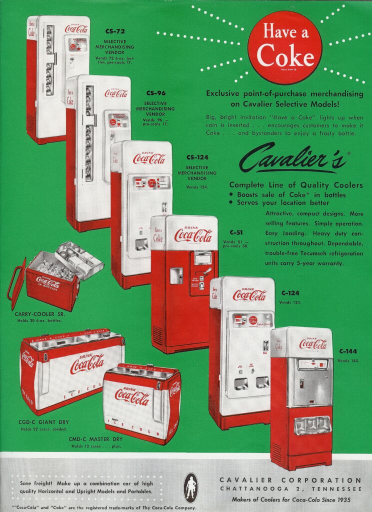 1959 Line February1959 CCBottler Ad Original