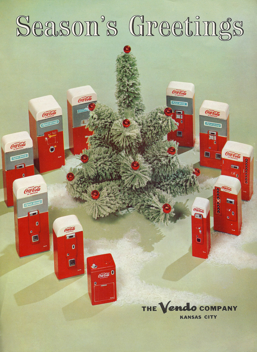 Coca-Cola Bottler Ad - December 1957