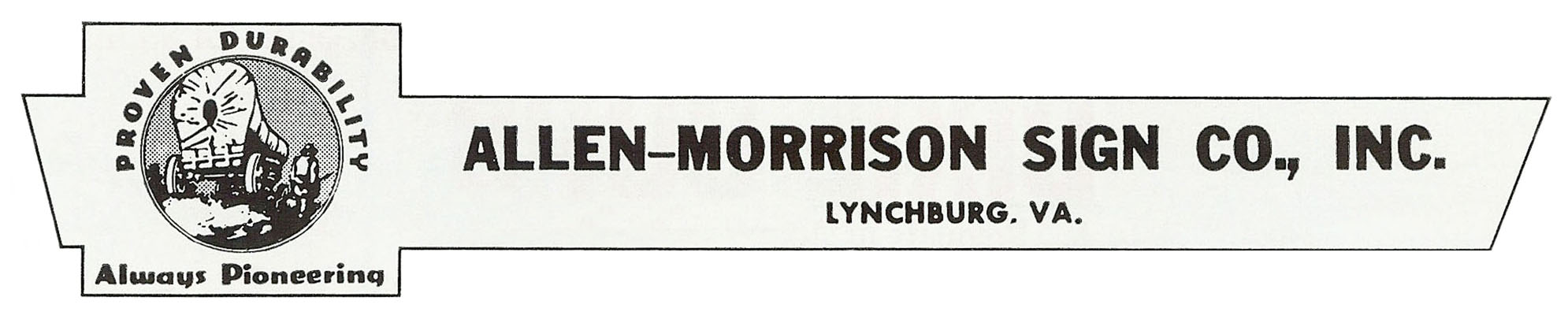 May 1961 Allen-Morrison Logo